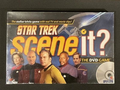 Star Trek Scene It The DVD Game 2008 Trivia Game—NEW Sealed—All Movies/Series - Image 1 of 4
