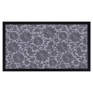 Zerbino floccato standard floreale grigio Briarwood Lane - Foto 1 di 9