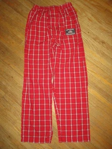 OHIO STATE BUCKEYES PAJAMA PANTS Football University Embroidered Adult MEDIUM - Picture 1 of 4