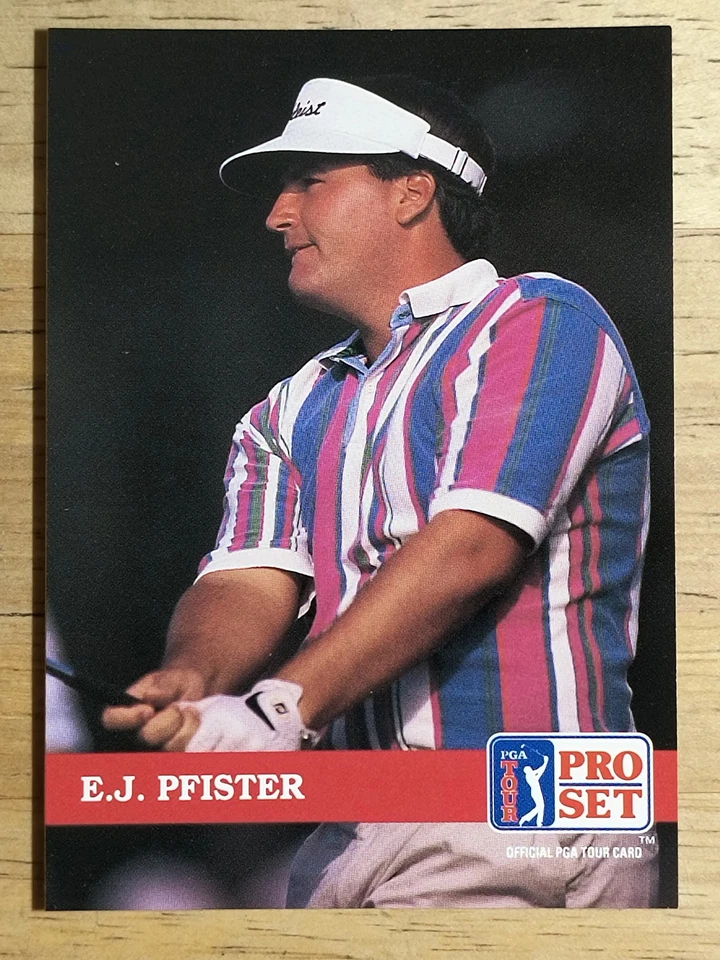 1992 Pro Set #153 E.J. Pfister RC - Image 1 of 2