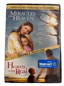 Miracles From Heaven / Heaven is for Real (Double Feature) [DVD]  2016 BRAND NEW - Picture 1 of 2