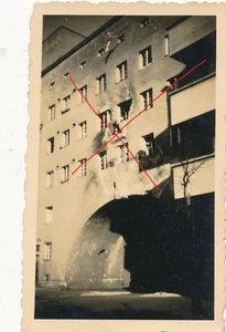 Nr.56254 Top Foto  Wien 1934 Goethehof   Bürgerkrieg Einschusslöcher 5 x 8,5 cm - Foto 1 di 2