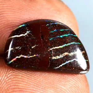 Piedra preciosa ópalo matriz de roul de Australia de 4,87 quilates elegante (17 x 10 mm) (sin calefacción) - Imagen 1 de 1