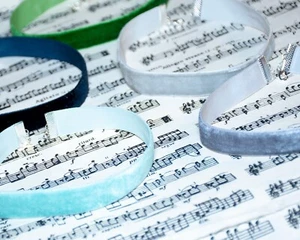 Farben wählbar Samt Choker, Vintage Style Blau Samt Halskette Choker - Bild 1 von 12