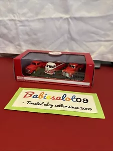 "CLASSIC PICKUPS" GIFT SET OF 3 PCS "COCA COLA" 1/72 DIECAST CARS BY MCC 472100 - Picture 1 of 9