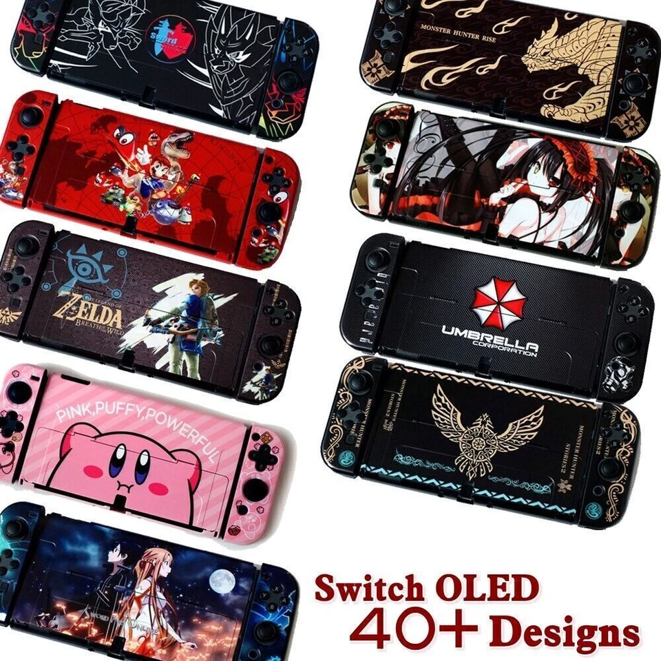 for Nintendo Switch OLED Hard Thin Case Cover Snap on Shell 40+Designs - Image 1 of 1