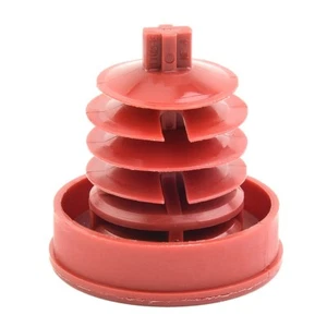 Steering Pump Reservoir Cap Car For Acura For Honda Plug Cover Red Trim - Picture 1 of 12