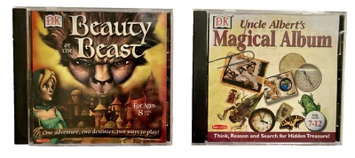 DK Beauty or the Beast & Uncle Albert's Magical Album Software CD-ROM Ages 8-12+ - Image 1 of 4