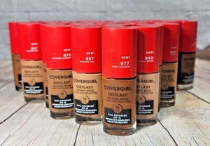 Covergirl Outlast Extreme Wear Foundation.  Discontinued (1) - Picture 1 of 7