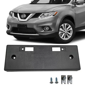 Front License Plate Bracket Tag Mounting Frame w/ HW For Nissan Rogue 2014-2016 - Picture 1 of 11