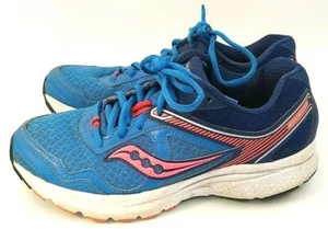 Zapato deportivo para correr Saucony Cohesion 10 para mujer talla 7 S15333-2 azul rosa - Imagen 1 de 8