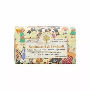 Wavertree & London Sandalwood & Patchouli Bar Soap 7oz - Picture 1 of 1