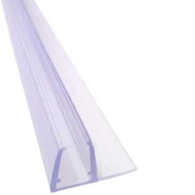 GUARNIZIONI PROFILO x2 BOX DOCCIA 6-8 MM RICAMBIO VETRO TRASPARENTE PVC 200 CM - Immagine 1 di 4