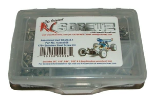 JUEGO DE TORNILLOS DE RADIOCONTROL ASSOCIATED 4X4 B44/B44.1 RTR ACERO INOXIDABLE ASS028 - Imagen 1 de 1