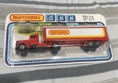 Matchbox 900 - TP-24 - Superrápido - Larga Distancia - Remolque Articulado - 1979 Foto 1 de 4