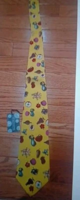 Corbata/Corbata Fornasetti Milano FRUTTA E VERDURA Hecha en Italia Frutas Nueva con Etiquetas De Colección Foto 1 de 4