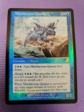 MTG Mischievous Quanar FOILED, Rare, Near Mint, Scourge Blue beast