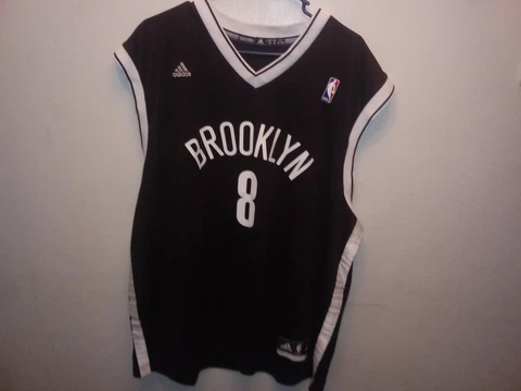 DERON WILLIAMS #8 "D-WILL" N.J NETS  ADIDAS REPLICA NBA JERSEY MENS SZ XL  *NWT* Cover