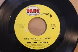 LOST SOULS, THE---THE GIRL I LOVE (1965) - Picture 1 of 2