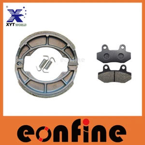 FRONT REAR Brake Pads Shoes for HYOSUNG RX 125 D Karion 2007 2008 2009 2010 2011 - Picture 1 of 3