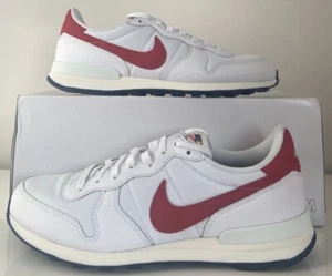 Nike Internationalist 'By You' Entrenadores Talla 10 UK, 45 EUR Tenis Blanco Rojo TN - Imagen 1 de 20