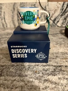 Universal Epic Universe Starbucks Discovery Series 2 fl.oz Mug Cup - Picture 1 of 5