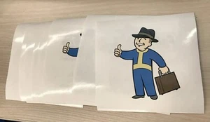 Fallout 76 vault boy Stickers (1 Of 3 Find Your Place In Society) lot of 10. - Picture 1 of 2