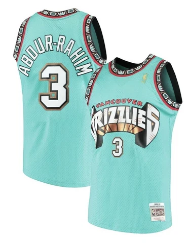 Mitchell & Ness Swingman 90s Grizzlies Jersey Shareef Abdur-Rahim NBA Sz L NWT Cover