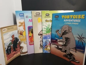 6 Bücher aus Afrika Fragen & Kinderleser Sam-Wood Ltd.Ghana Westafrika - Bild 1 von 12