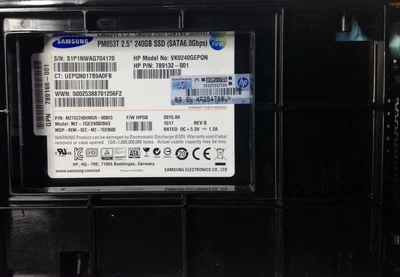 78166-001, 789132-001 ASSY, DBLK 240G 6G SATA VE SCC PLP-SAM - Image 1 of 2