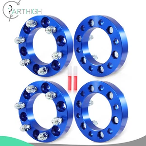 For Chevy GMC 6x5.5 Convert to F150 6x135 Wheel | 1.25" Thick Wheel Adapters (4) - Picture 1 of 8