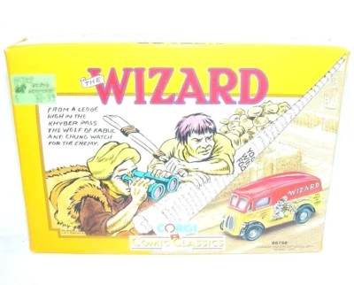 Corgi Toys 1:43 MORRIS J Van THE WIZARD Comic Classics Delivery Van MIB`91 NICE! - Image 1 of 4