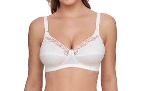 SUSA 80D Sonderpreis Soft-BH 9477 weiss ohne Bügel 100% Baumwolle - 003 - Bild 1 von 2