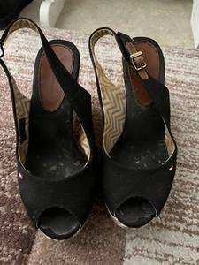 Gebrauchte Keilabsatz Sandalen Tommy Hilfiger - Bild 1 von 4