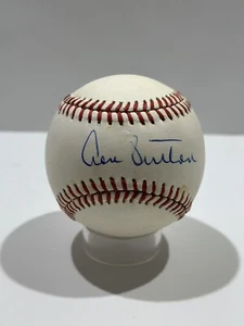 Don Sutton Autograph Signed Bobby Brown American League Ball JSA HOF - Picture 1 of 6
