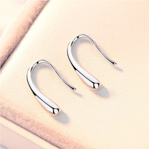 Damen Ohrhänger Tropfen Sterling Silber 925 Ohrringe - Bild 1 von 5