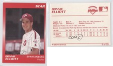 1990 Star Spartanburg Phillies Donnie Elliott #5