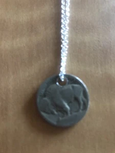 Büffelnickel Halskette - Bild 1 von 2