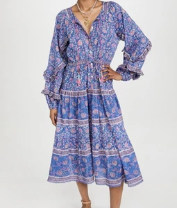 Alicia Bell 400 $ Cameron Kleid rot, blau multi, S - Bild 1 von 7