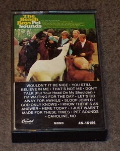 The Beach Boys Pet Sounds Cassette Tape 4N-16156 Mono - Picture 1 of 4