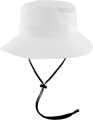 adidas Victory 3 White Bucket Hat SMALL/MEDIUM - Image 1 of 3