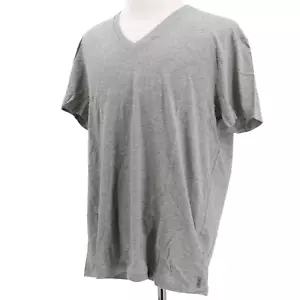 A|X Armani Exchange Men's Heather Gray V-Neck T-Shirt Size XXL Retail $94 - NWT - Picture 1 of 5