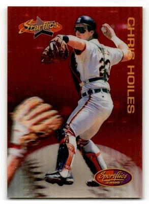 1994 Sportflics 2000 #180 Chris Hoiles Baltimore Orioles - Image 1 of 2