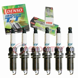6 pc Denso Iridium TT Spark Plugs for 2015 Jaguar XJ 3.0L V6 Ignition qg - Picture 1 of 5