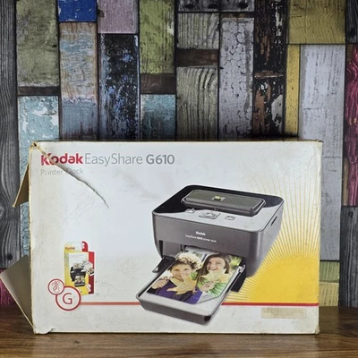 Kodak EasyShare G610 Printer Docking Station Photographic Print Collectable  - Image 1 of 4