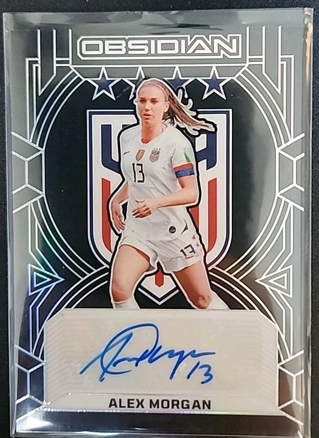 Alex Morgan 2024-25 Panini Obsidian Class 1999 Auto USWNT #43/49 - Image 1 of 2
