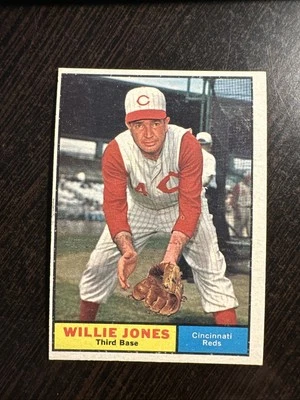 1961 TOPPS #497 WILLIE JONES PHILADELPHIA PHILLIES EX *Hot Corner Vintage* C - Image 1 of 2