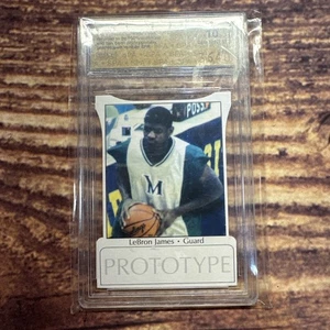 2002 Signagrafix Prototype Rookie Card Lebron James Gem Mint #3640 SPA 10 - Picture 1 of 5