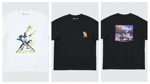 UNIQLO Chainsaw Man UT Relax Fit T-Shirt Anime Graphic Tee Limited Edition - Picture 1 of 16