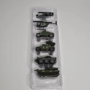 Risopen 1:87 Diecast Armee LKW Panzer Hubschrauber Auto Set Spielzeug für Kinder 3+ Geschenk - Bild 1 von 16